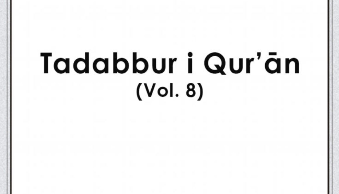 Tadabbur e Quran Vol 8 - English